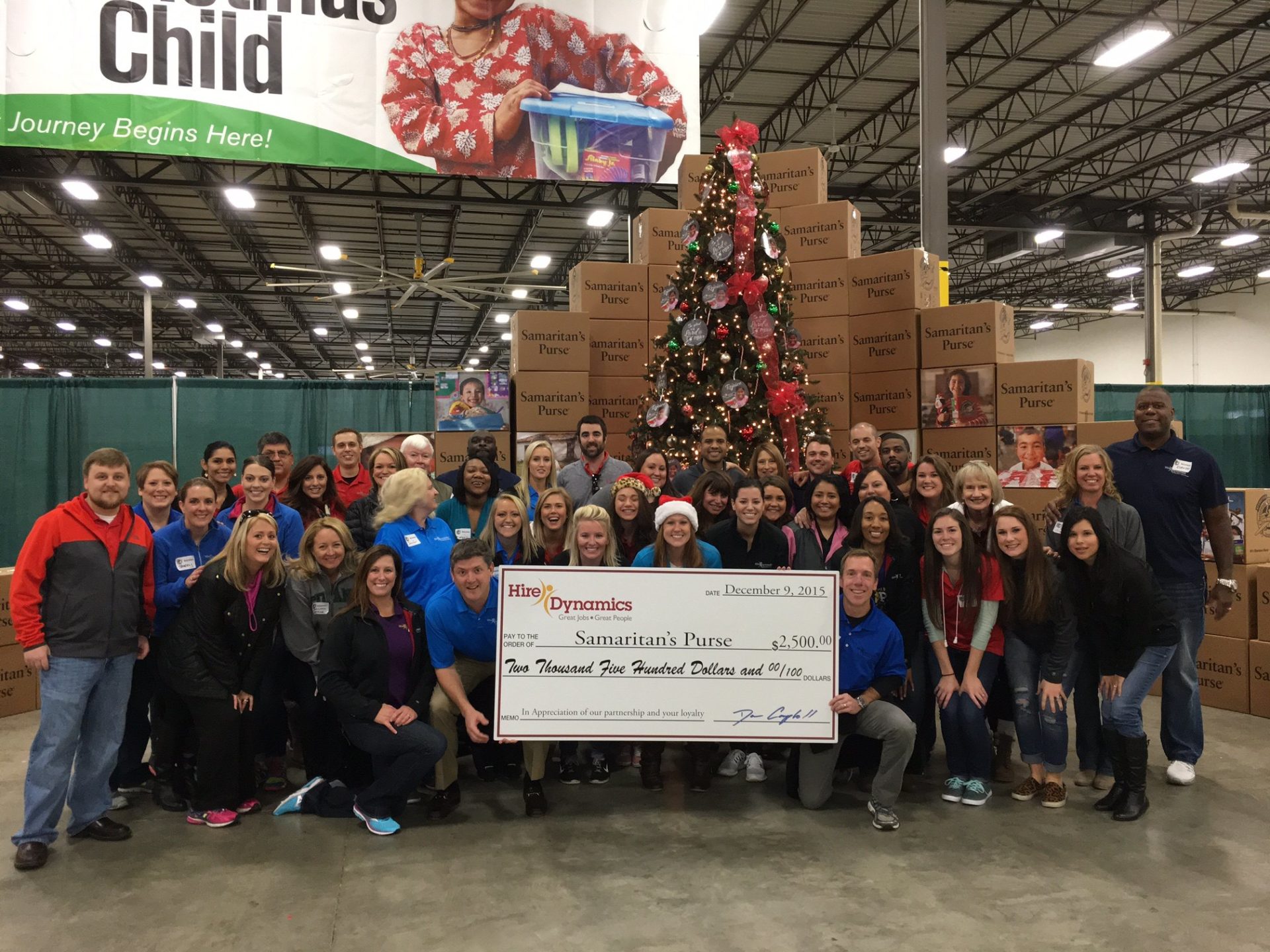 Hire Dynamics team on a charity event